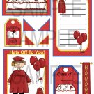 Graduation Boy red 1 uc -  Emailed as JPEG File-Commercial and Personal Use