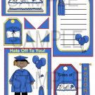 Graduation Boy Blue uc 1 -  Emailed as JPEG File-Commercial and Personal Use