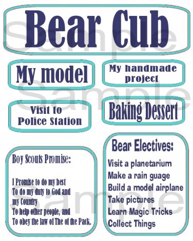 Bear Cub uc  -  Emailed as JPEG File-Commercial and Personal Use