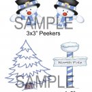 Frosty Baby Blue Hearts 2 uc  -  Emailed as JPEG File-Commercial and Personal Use