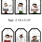 That's Italian - 6 pc Tags uc  -  Emailed as JPEG File-Commercial and Personal Use