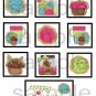 Happy Birthday Cookies - 10 pc Blocks uc  -  Emailed as JPEG File-Commercial and Personal Use