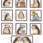 Hedgehog 1 - 10 pc Blocks uc  -  Emailed as JPEG File-Commercial and Personal Use
