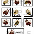 What's All The Buzz - 10 pc Blocks uc  -  Emailed as JPEG File-Commercial and Personal Use