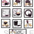 Mom's Kitchen - 10 pc Blocks uc  -  Emailed as JPEG File-Commercial and Personal Use