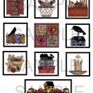 Primative Handmade - 10 pc Blocks uc  -  Emailed as JPEG File-Commercial and Personal Use