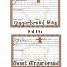 Set 19a - Recipe Cards - uc  -  Emailed as JPEG File-Commercial and Personal Use