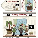 Ahoy Matey - Card Topper and Tags - uc  -  Emailed as JPEG File-Commercial and Personal Use
