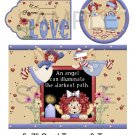 Angel Wings- Card Topper and Tags - uc  -  Emailed as JPEG File-Commercial and Personal Use