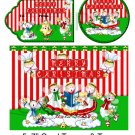 Merry Christmas Angels 3 - Card Topper & Tags - uc - Emailed as JPEG File-Commercial &Personal Use