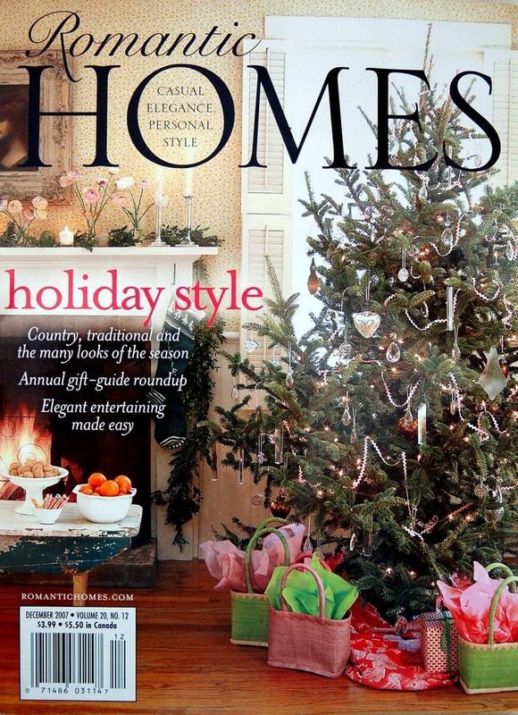 Romantic Homes Magazine December 2007 Back Issue   4ed41b59b6c74 234203b 