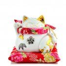Japanese Maneki Neko Gold Embrace Fish Year By Year Enough