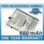 BATTERY FOR SENDO M500 M525 M550 M551 M570