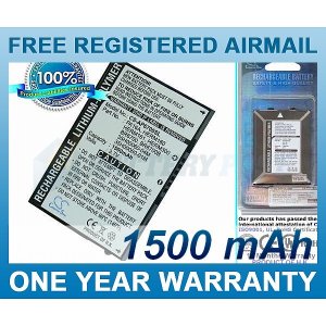 BATTERY FOR AUDIOVOX PPC6700 PPC-6700 VX6700 VX-6700