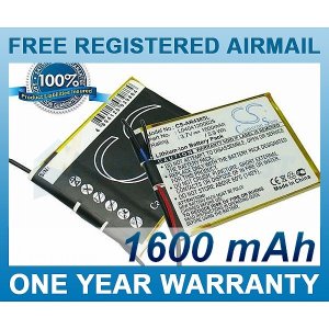 BATTERY FOR ARCHOS 43 INTERNET TABLET A43IT A43IT 8GB A43IT 16GB 8300