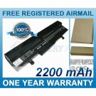 BATTERY FOR ASUS EEE PC 1005HA EEE PC 1005HA-BLK140X EEE PC 1005HA-EU1X-BK EEE PC 1005HA-EU1X