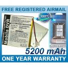 EXTENDED BATTERY FOR ARCHOS AV605 120GB AV605 WIFI 120GB