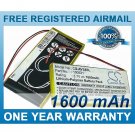 BATTERY FOR ARCHOS 43 VISION 43 VISION EU 43 VISION US