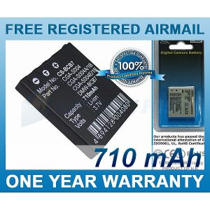BATTERY FOR PANASONIC LUMIX DMC-FX2 DMC-FX2B DMC-FX2EBS DMC-FX2EG-S DMC-FX2S DMC-FX7 DMC-FX7A