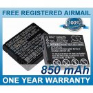 BATTERY FOR PANASONIC LUMIX DMC-LX3 LUMIX DMC-LX3S LUMIX DMC-LX3K LUMIX DMC-LX5 LUMIX DMC-LX5K