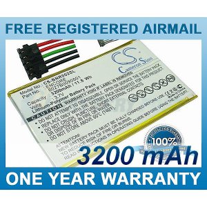 BATTERY FOR BARNES & NOBLE NOOK COLOR DR-NK02