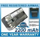 BATTERY FOR CANON GL1 GL2 XHA1 XHG1 XLH1 XL1 XL1S XL2