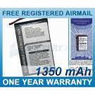 BATTERY FOR GLOBALSAT BT-300 BT-308