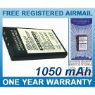 BATTERY FOR CREATIVE DIVI CAM 428 PORTABLE MP3 PLAYER