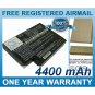BATTERY FOR COMPAQ PAVILION ZE5512AP-DR222A OMNIBOOK XE4500S-F4867HG PAVILION ZE4910US-M033UA
