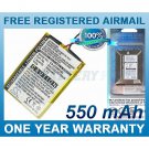 BATTERY FOR CREATIVE ZEN X-FI 4GB ZEN X-FI 8GB ZEN X-FI 16GB ZEN X-FI 32GB DVP-FL0006