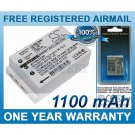 BATTERY FOR SANYO VPC-SH1 VPC-SH1R VPC-SH1GX