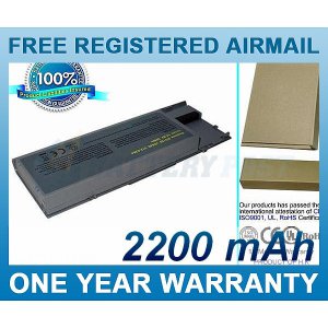 BATTERY FOR DELL LATITUDE D620 LATITUDE D630 PRECISION M2300
