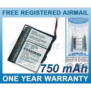 BATTERY FOR APPLE IPOD MINI 4GB MINI 6GB MINI 4GB M9802 MINI 4GB M9806FE/A MINI 6GB M9803Z/A