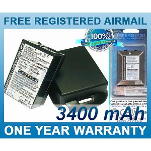 EXTENDED BATTERY FOR TYPHOON MYGUIDE M500 MY PHONE M500 MYGUIDE G500 MYGUIDE G500+ MYGUIDE M600