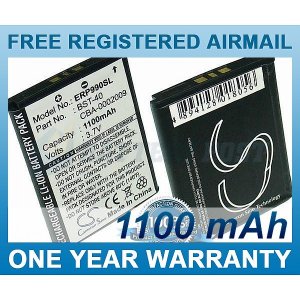 BATTERY FOR SONY ERICSSON P1 P1C P1I P990 P990I Z555I P700I