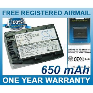 BATTERY FOR SONY DCR-DVD908E DCR-HC47 HDR-HC7E DCR-SR220D HDR-CX11E DCR-HC30 DCR-DVD905E DCR-DVD905