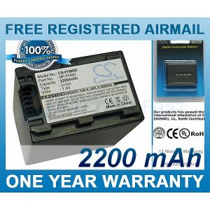 BATTERY FOR SONY DCR-DVD908E DCR-HC47 HDR-HC7E DCR-SR220D HDR-CX11E DCR-HC30 DCR-DVD905E DCR-DVD905