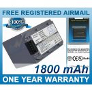 BATTERY FOR SONY DCR-DVD203 DCR-DVD403 DCR-DVD92 DCR-DVD92E DCR-HC16 DCR-HC16E DCR-HC17 DCR-HC17E