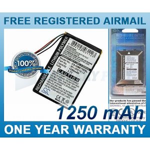 BATTERY FOR GARMIN EDGE 605 EDGE 705