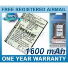 BATTERY FOR HTC TOUCH PRO 2 TOUCH PRO II T7373 T7377 T7378 T7388 FORTRESS RHODIUM 100 RHODIUM W