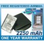 EXTENDED BATTERY FOR HP IPAQ 100 IPAQ 110 IPAQ 111 IPAQ 112 IPAQ 114 IPAQ 116