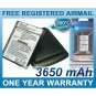 EXTENDED BATTERY FOR HP IPAQ 200 IPAQ 210 IPAQ 211 IPAQ 212 IPAQ 214 IPAQ 216