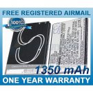 BATTERY FOR HTC DESIRE Z A7272 VISION BB96100 PC10100 7 MOZART F5151 T-MOBILE G2 T8698 MOZART