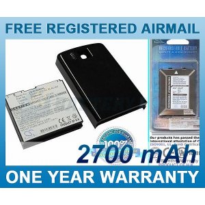 EXTENDED BATTERY FOR HTC TOUCH PRO HD TOUCH HD T8282 BLAC100 BLACKSTONE BLACKSTONE 100
