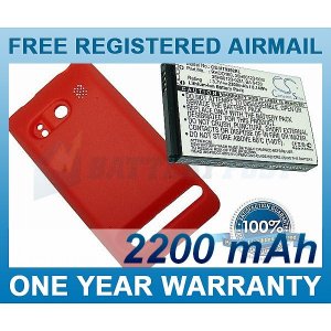 EXTENDED BATTERY FOR HTC EVO 4G A9292 SUPERSONIC