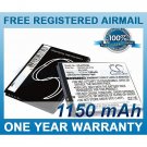 BATTERY HTC BA S460 BA S540 BD29100 35H00143-01M 35H00154-01M