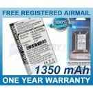BATTERY FOR HTC TOUCH DUAL 850 TOUCH DUAL P5310 NEON 200 NEON 400