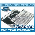 BATTERY FOR HTC DESIRE S S510E SAGA PG88100 SALSA C510E G15 C510