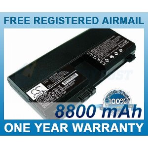 BATTERY FOR HP PAVILION TX1080EA PAVILION TX1204AU PAVILION TX1219AU PAVILION TX1307AU