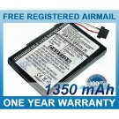 BATTERY FOR NAVMAN ICN 510 ICN 520 ICN 530 ICN550